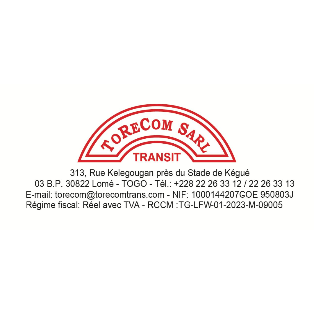 TO.RE.COM SARL TRANSIT – 40 ans d’expertise au service du commerce africain